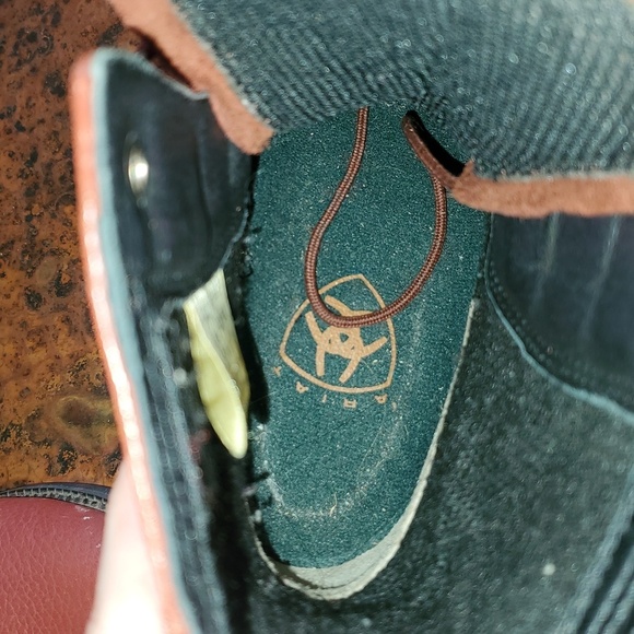 Ariat Heritage Lacer Boot Sz. 5.5 Combat Lace Up Ankle Western Cowboy Casual - Picture 9 of 10